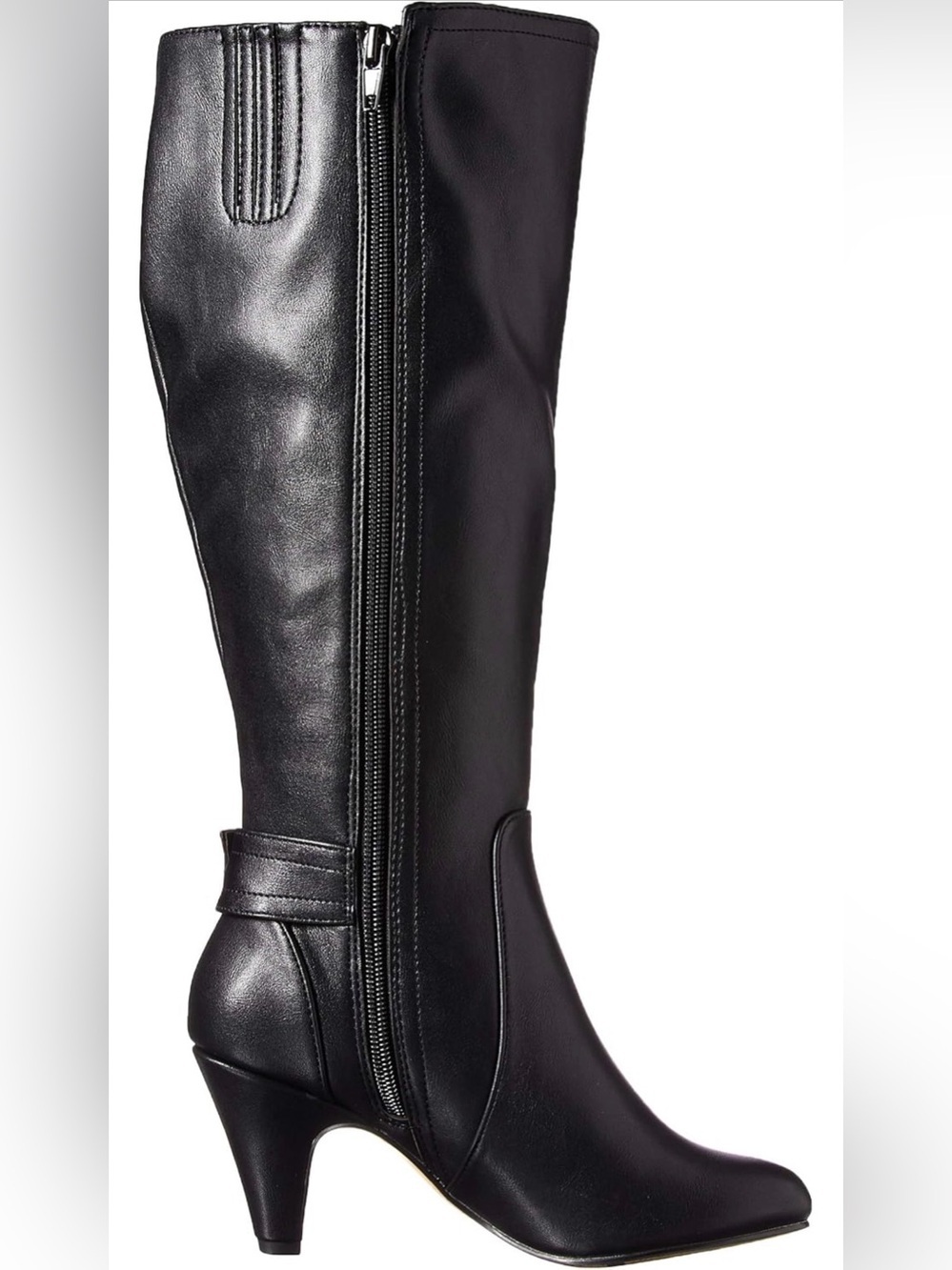 Bella Vita Women Black Troy II Plus Dress Wide Calf Boot | 9.5 W - Picture 7 of 13
